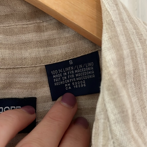 VINTAGE COUNTRY CLUB// Liz Claiborne Lizsport Linen Tank - Picture 3 of 4